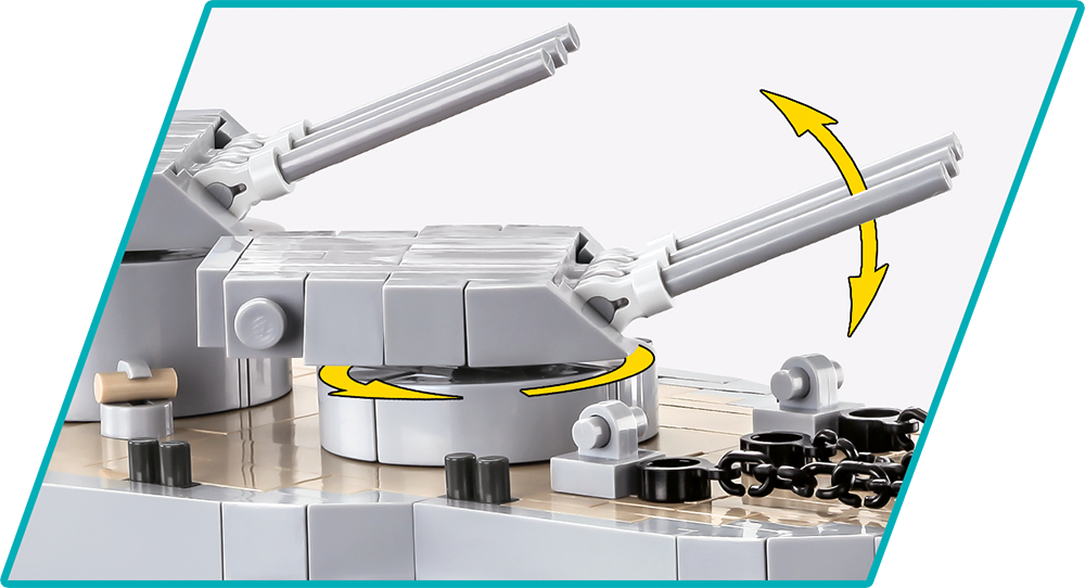 COBI® 4842 WWII Pennsylvania - Class Battleship - Executive Edition