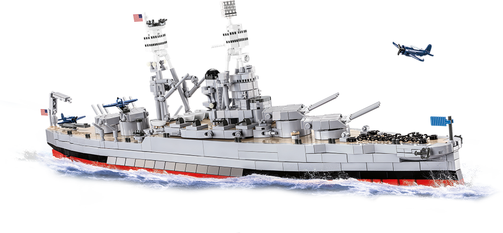 COBI® 4842 WWII Pennsylvania - Class Battleship - Executive Edition