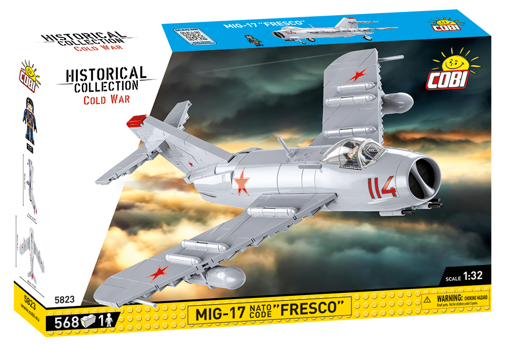 COBI® 5823 Cold War MiG-17 NATO Code "Fresco"