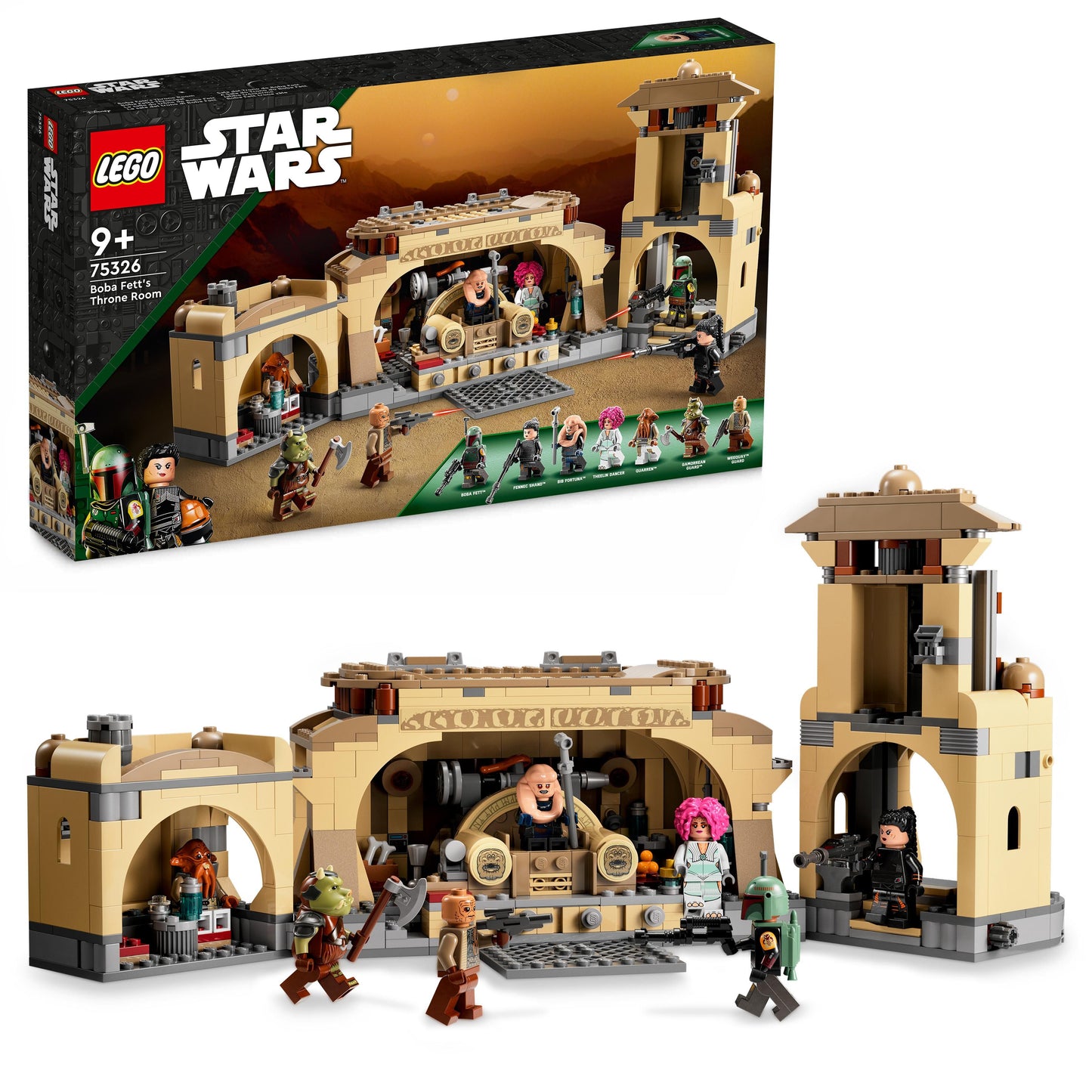 LEGO® Star Wars 75326 Boba Fetts Thronsaal