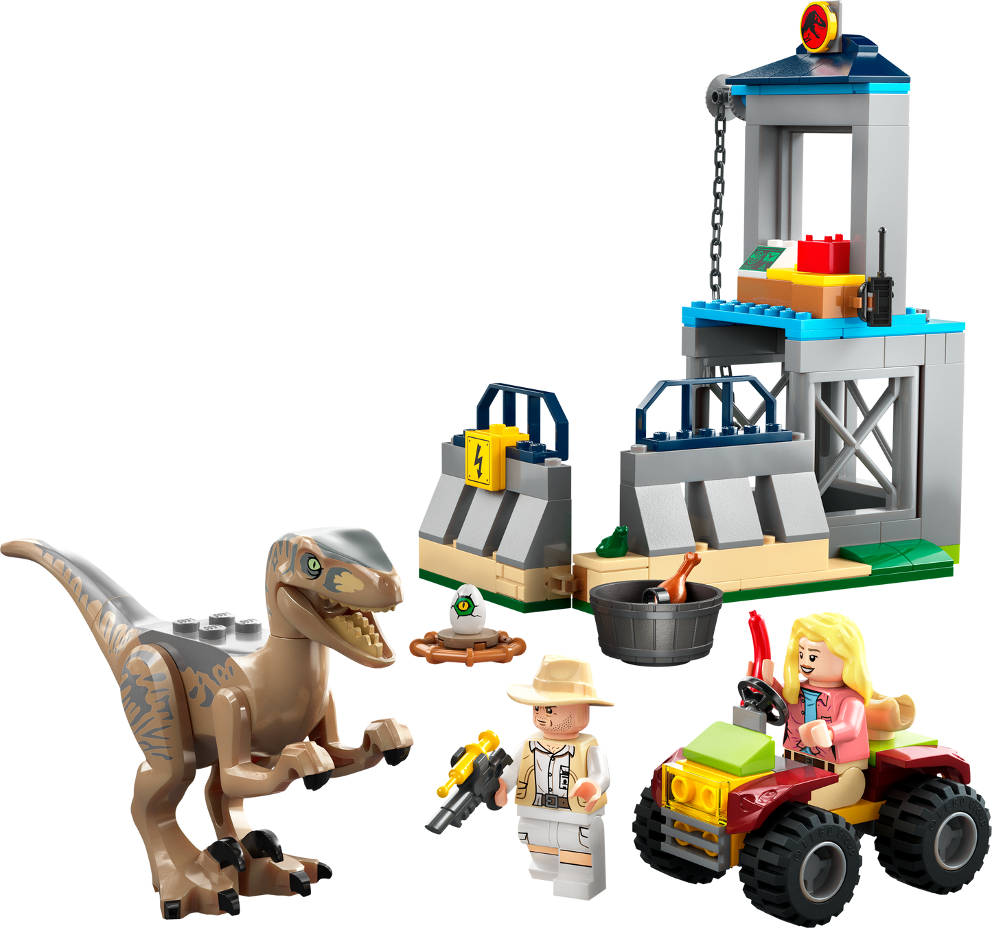 LEGO® Jurassic World 76957 Flucht des Velociraptors