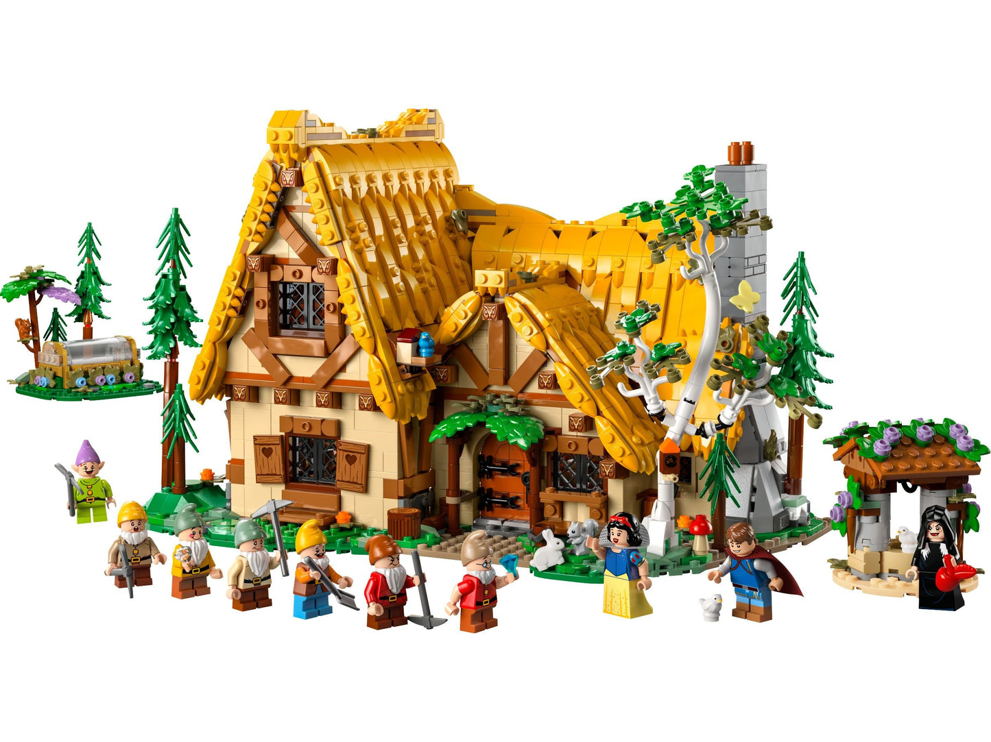 LEGO® Disney 43242 Die Hütte von Schneewittchen und den sieben Zwergen