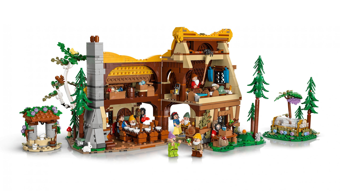 LEGO® Disney 43242 Die Hütte von Schneewittchen und den sieben Zwergen