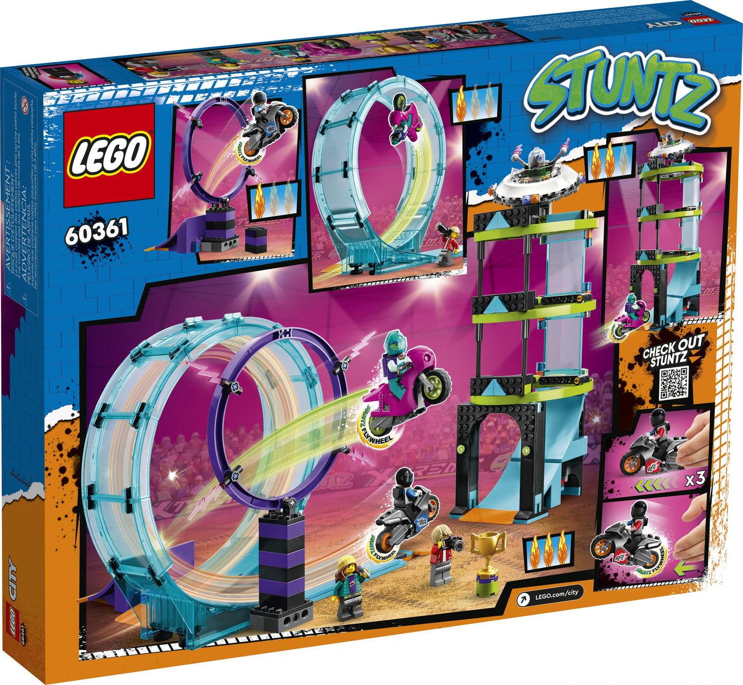 LEGO® City 60361 Ultimative Stuntfahrer-Challenge
