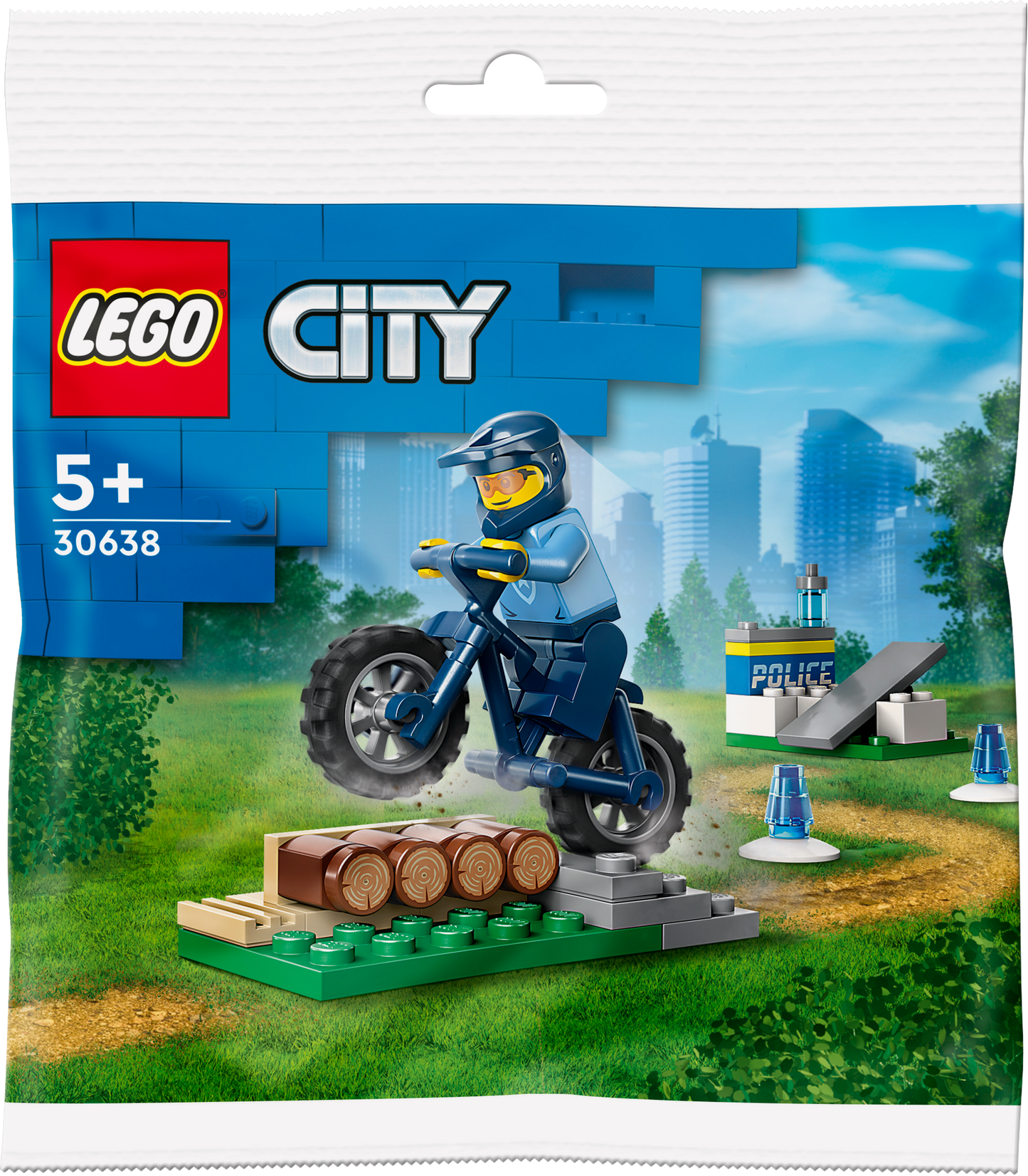LEGO® City Polybag 30638 Fahrradtraining der Polizei
