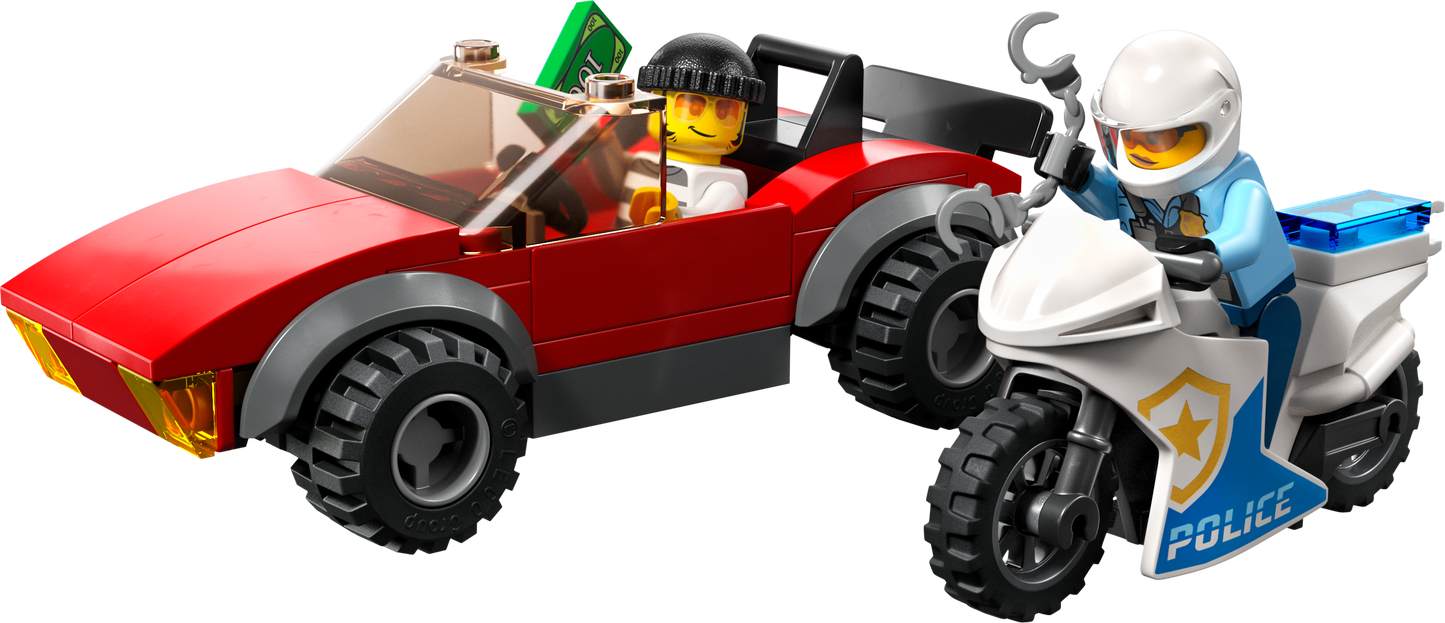 LEGO® City 60392 Verfolgungsjagd mit dem Polizeimotorrad