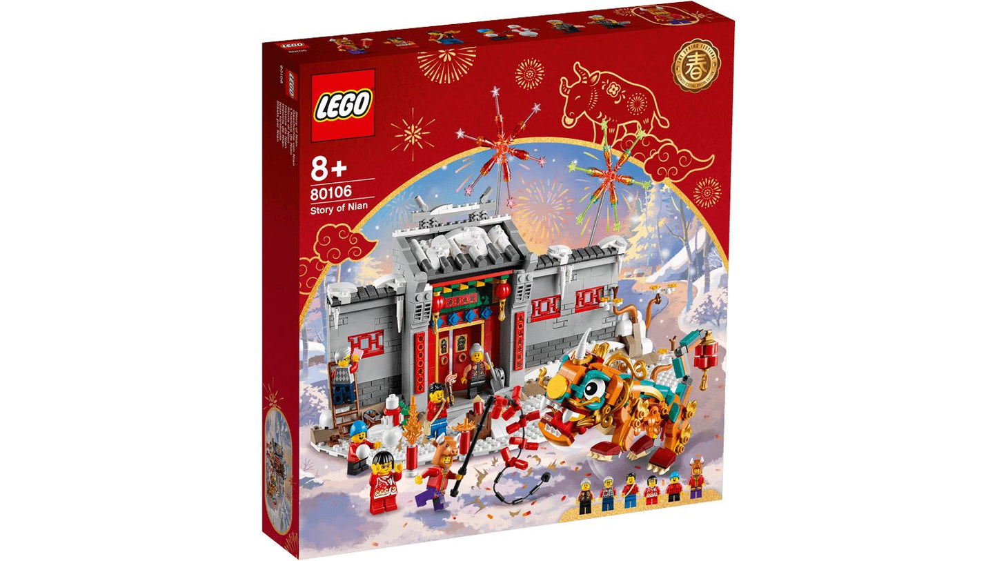 LEGO® EOL 80106 Geschichte von Nian