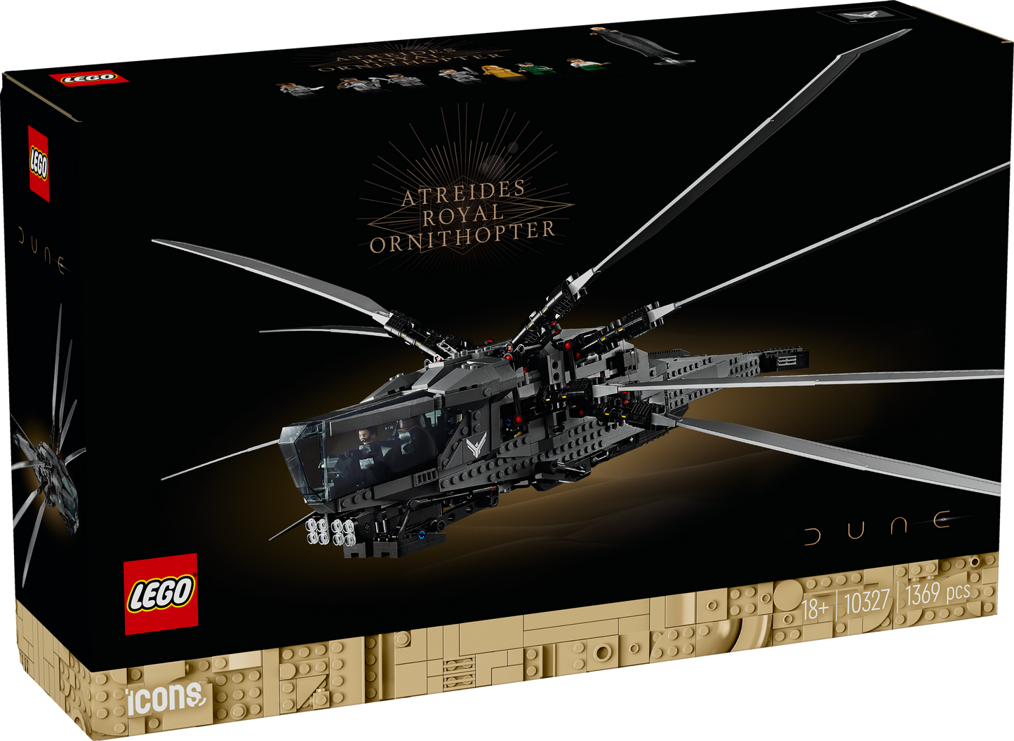 LEGO® Icons 10327 Dune Atreides Royal Ornithopter