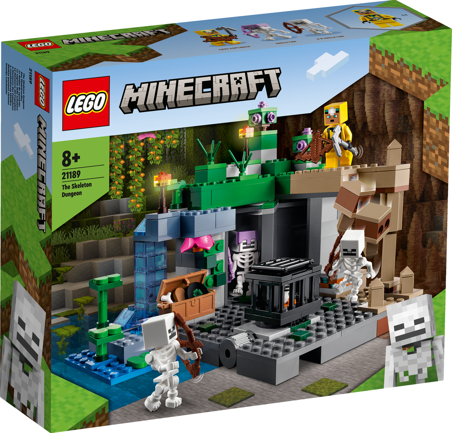 LEGO® Minecraft 21189 Das Skelettverlies