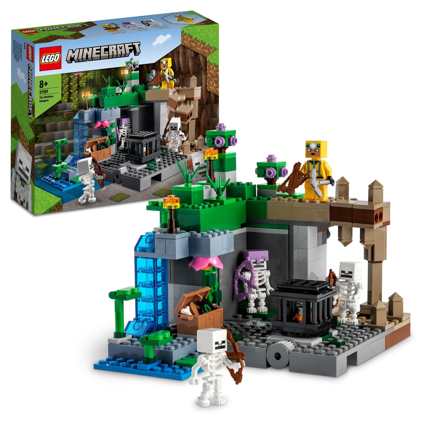 LEGO® Minecraft 21189 Das Skelettverlies