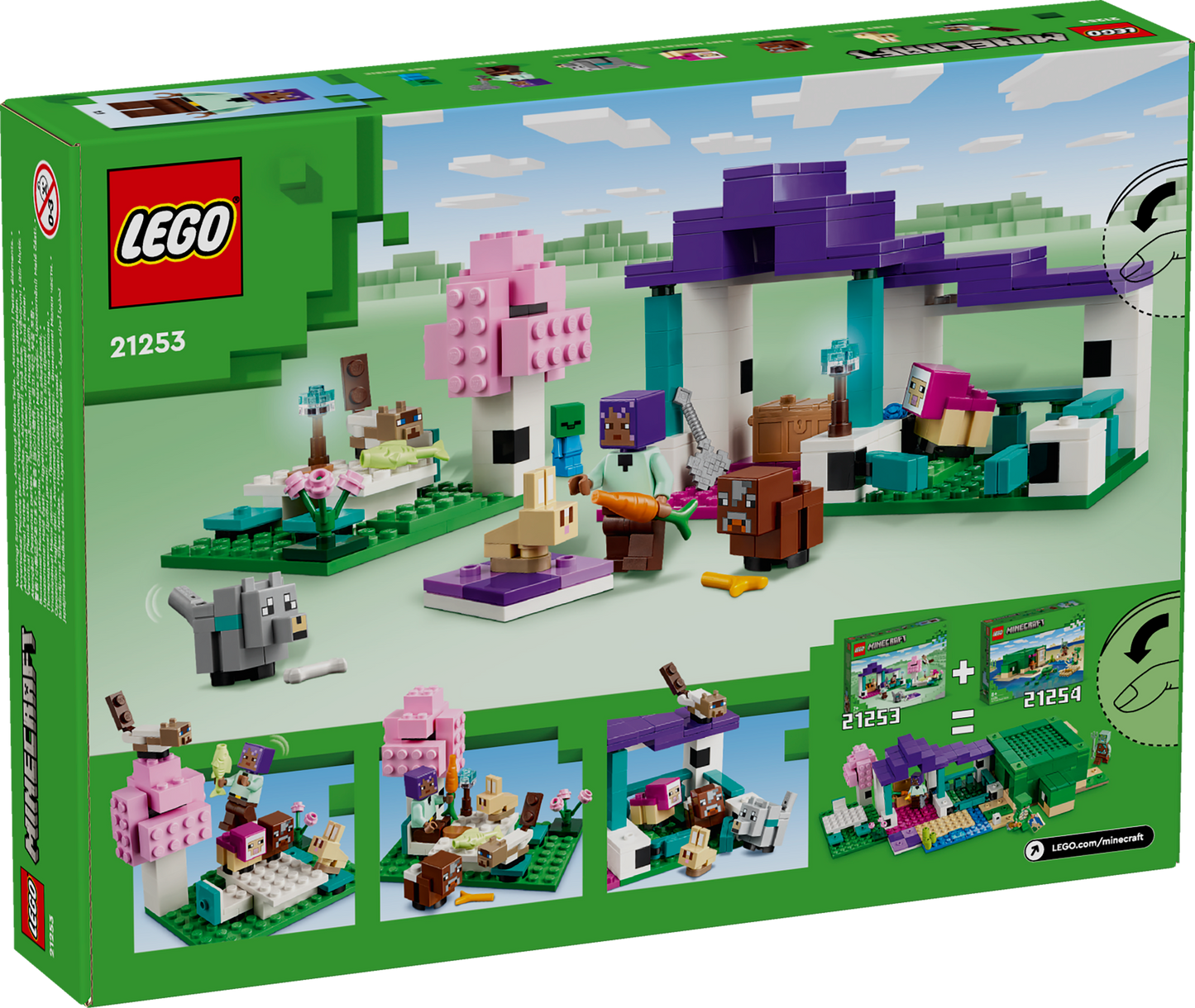 LEGO® Minecraft 21253 Das Tierheim