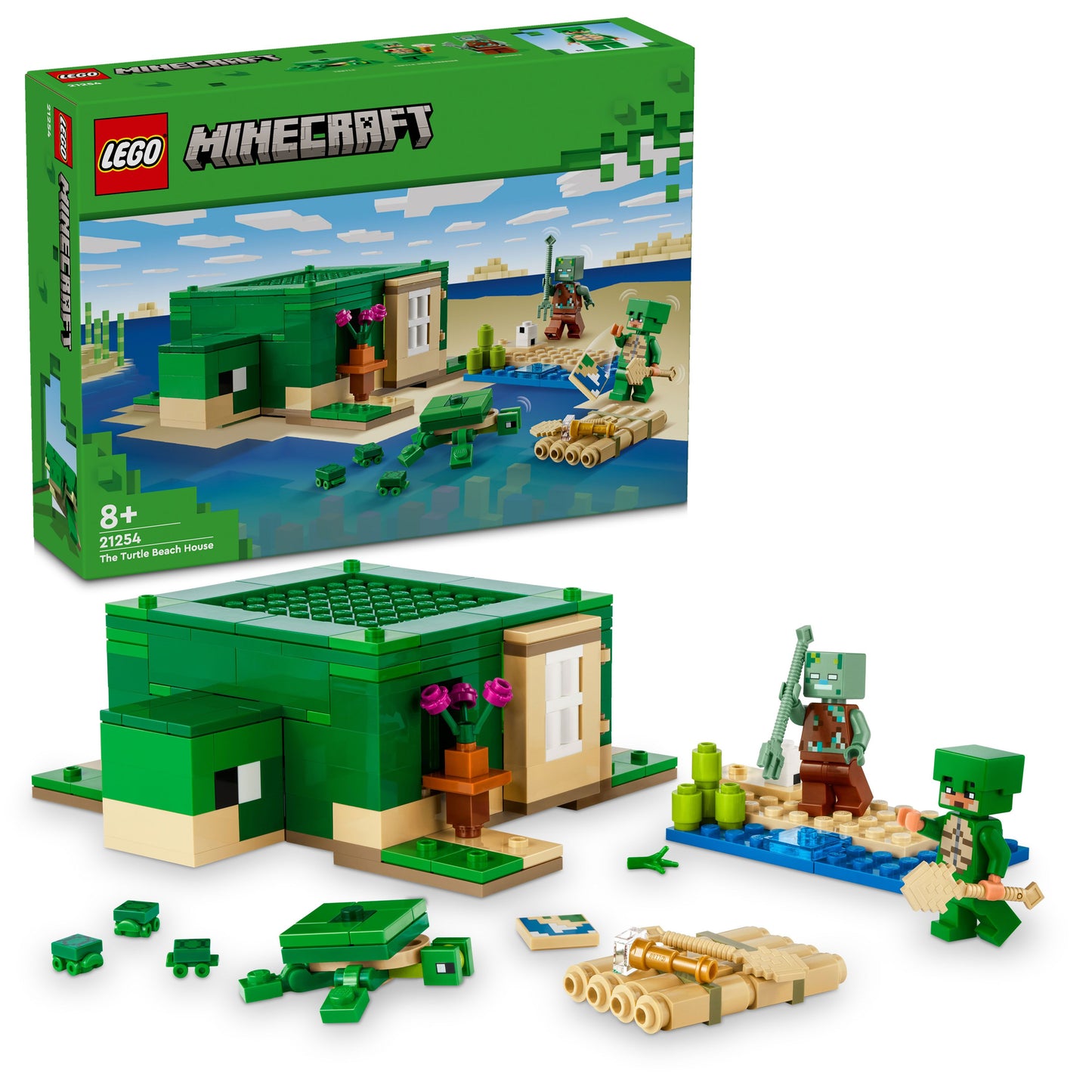 LEGO® Minecraft 21254 Das Schildkrötenstrandhaus