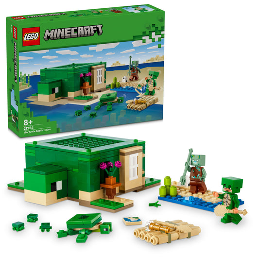 LEGO® Minecraft 21254 Das Schildkrötenstrandhaus