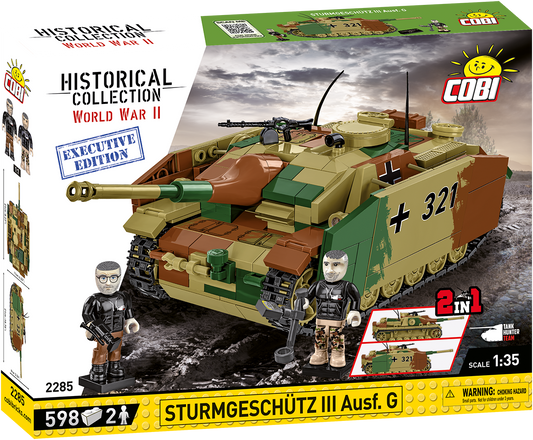 COBI® 2285 WWII Sturmgeschütz III Ausf.G - Executive Edition