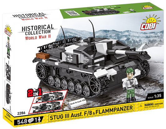 COBI® 2286 WWII Stug III Ausf. F-8 Flammenpanzer