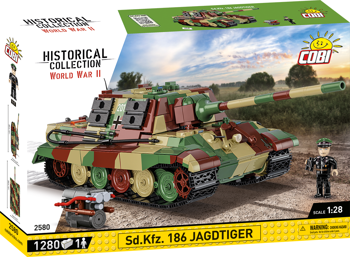 COBI® 2580 WWII Sd.Kfz. 186 - Jagdtiger