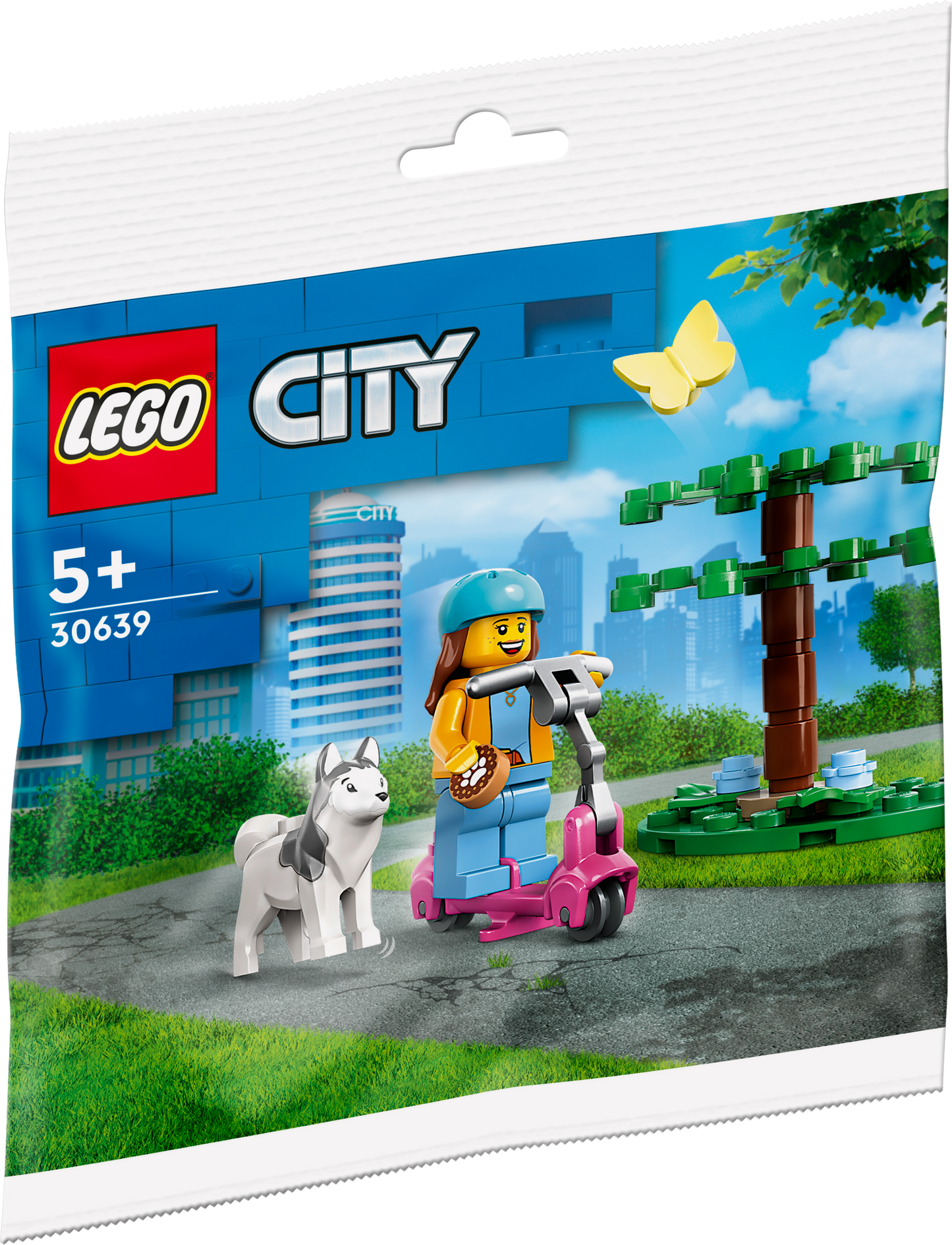 LEGO® City Polybag 30639 Hundepark und Roller