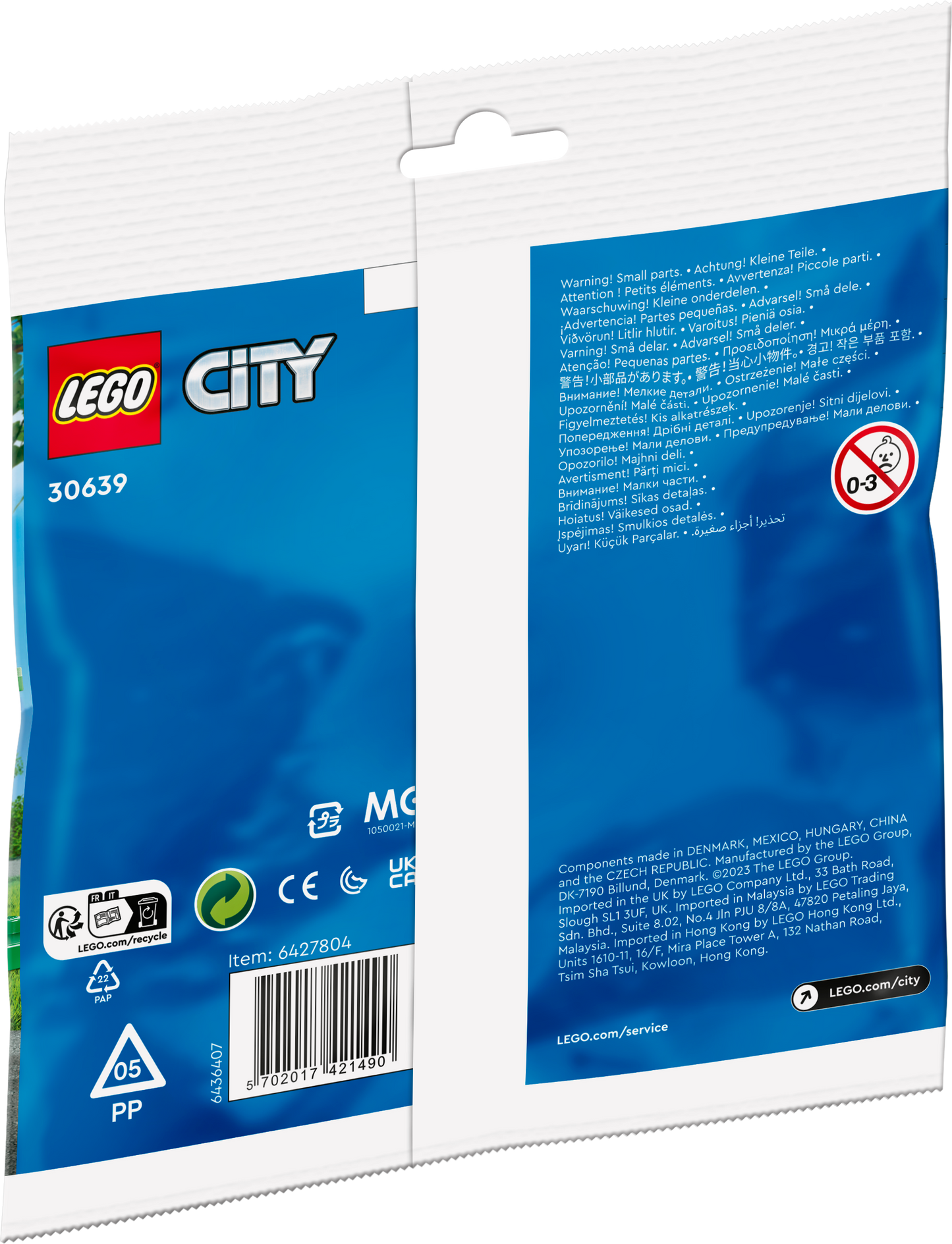 LEGO® City Polybag 30639 Hundepark und Roller