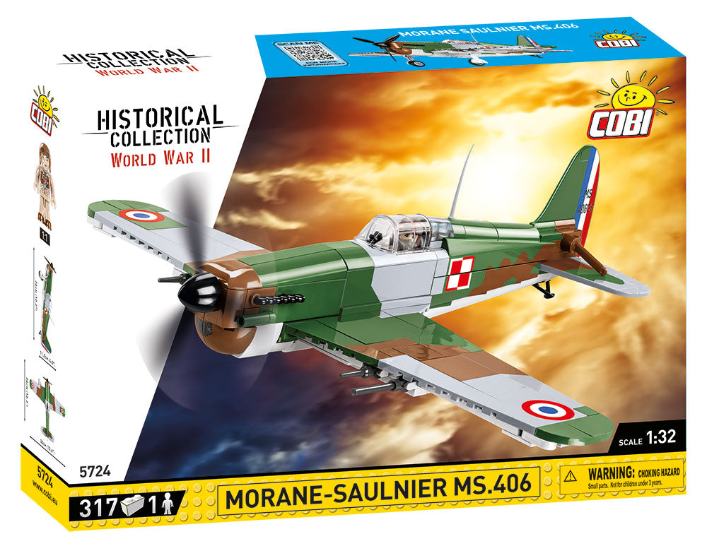 COBI® 5724 WWII Morane-Saulnier MS.406