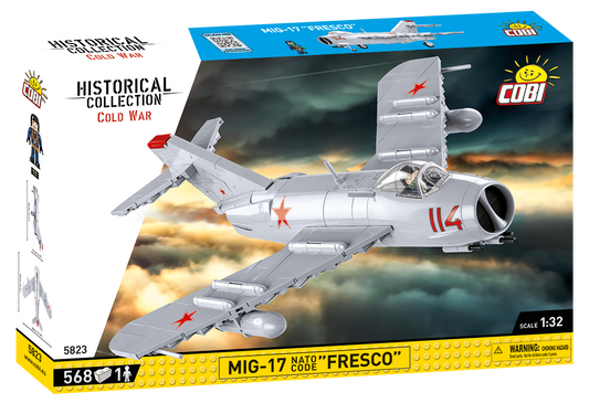 COBI® 5823 Cold War MiG-17 NATO Code "Fresco"