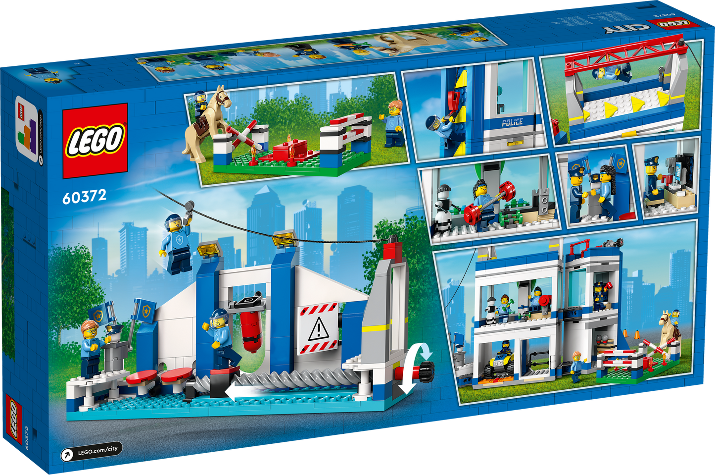 LEGO® City 60372 Polizeischule - OVP beschädigt