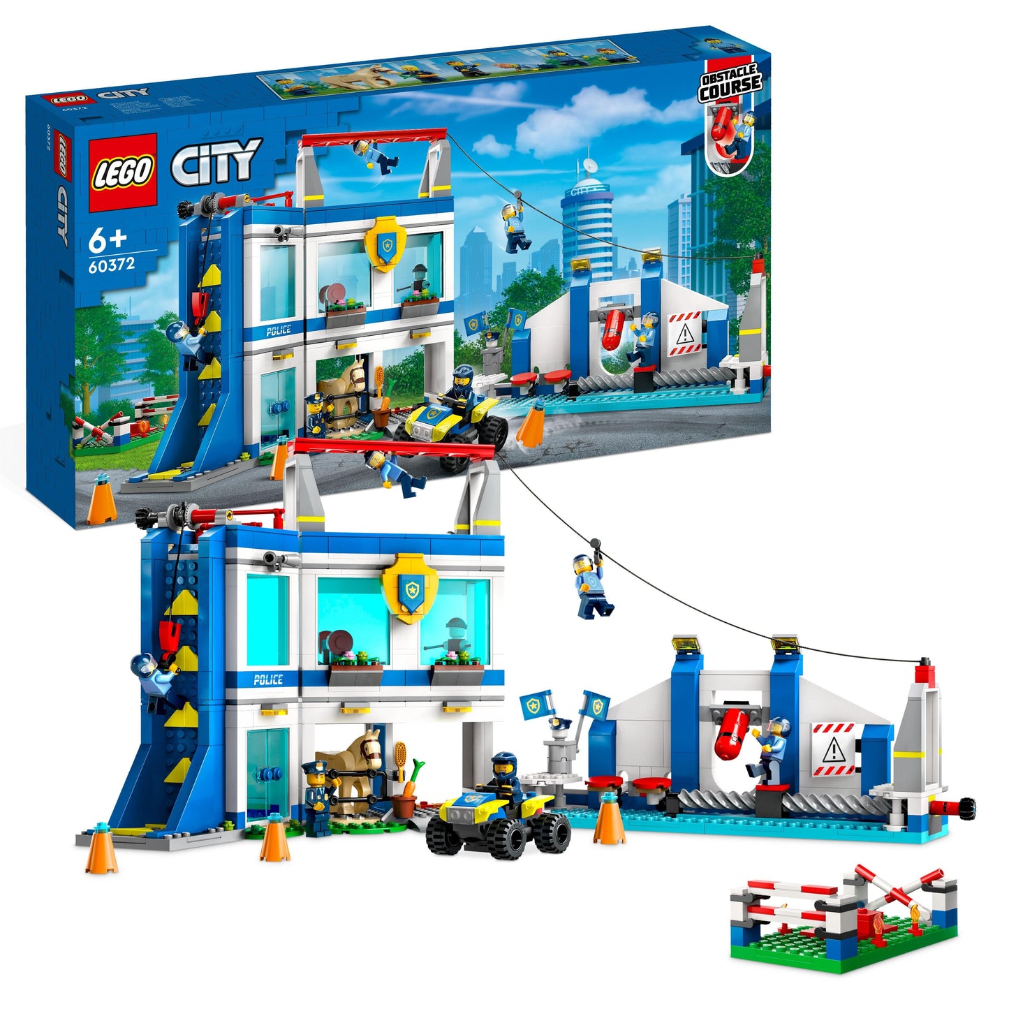 LEGO® City 60372 Polizeischule - OVP beschädigt