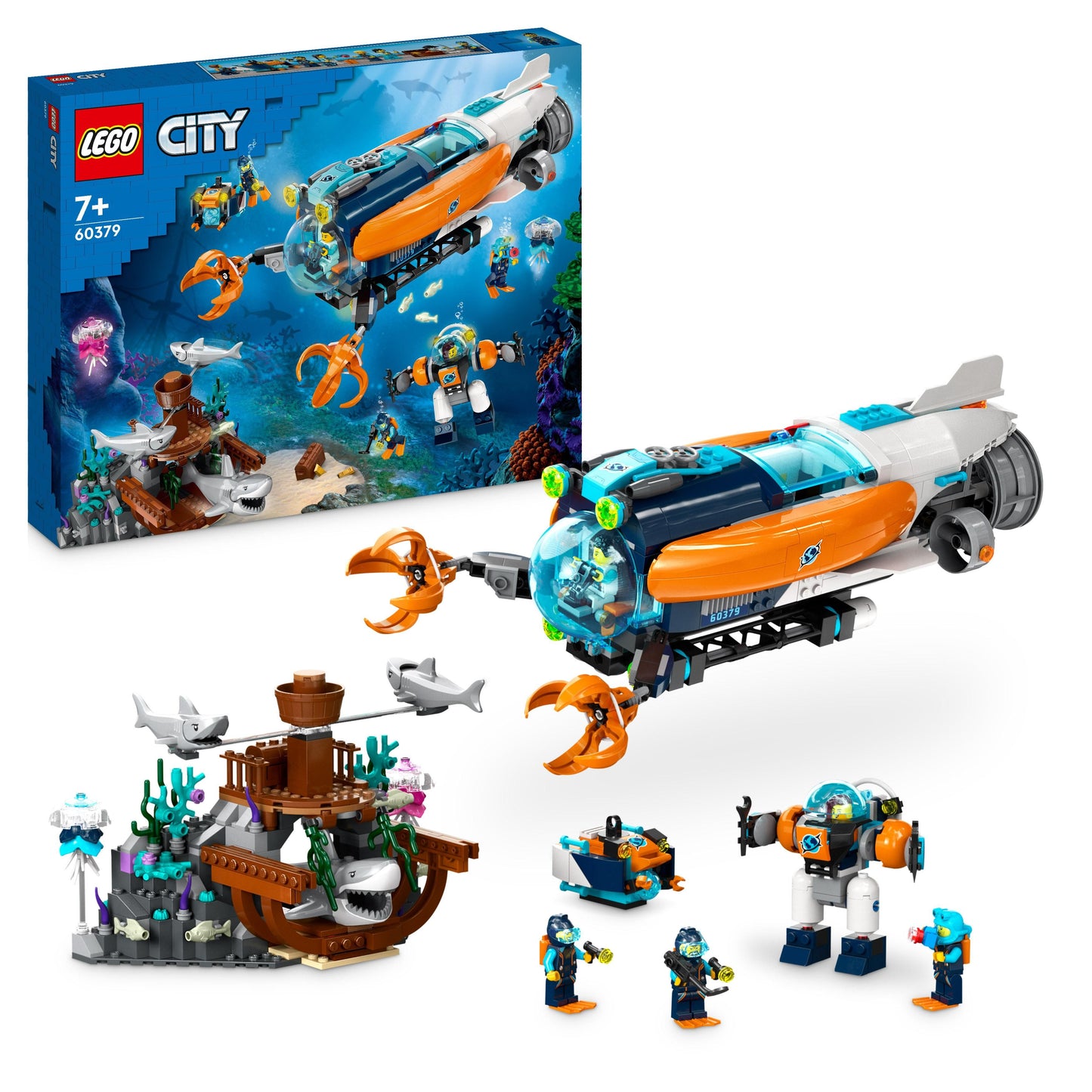 LEGO® City 60379 Forscher-U-Boot