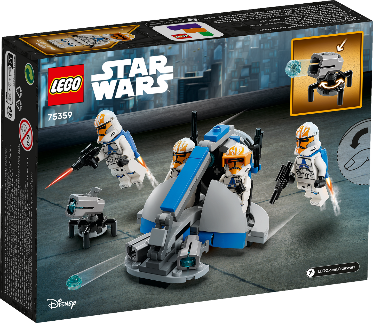 LEGO® Star Wars 75359 Ahsokas Clone Trooper™ der 332. Kompanie – Battle Pack