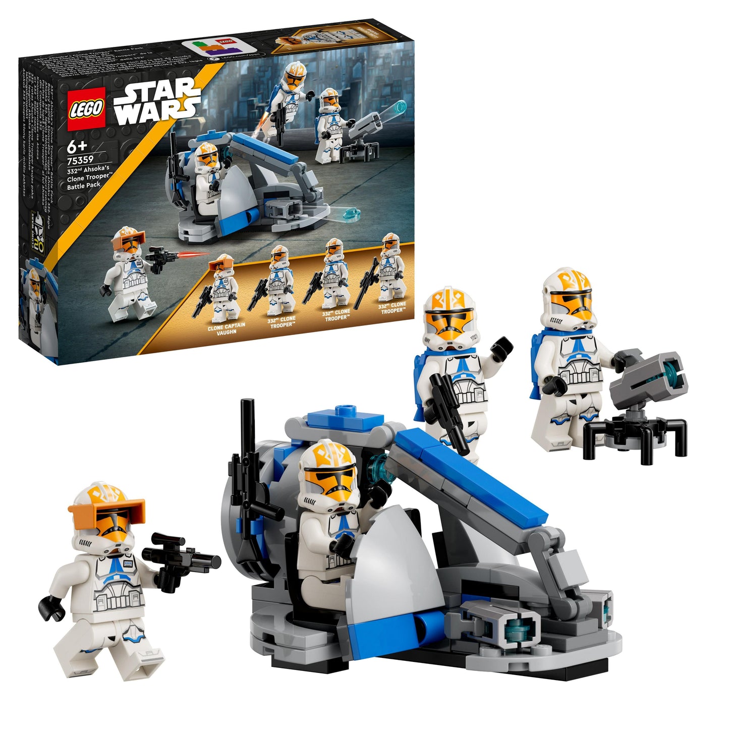 LEGO® Star Wars 75359 Ahsokas Clone Trooper™ der 332. Kompanie – Battle Pack