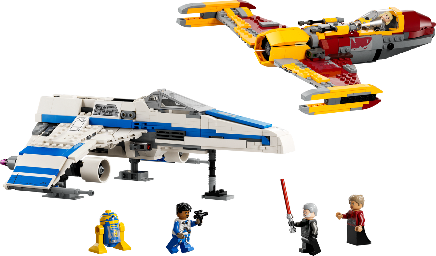 LEGO® Star Wars 75364 New Republic E-Wing™ vs. Shin Hatis Starfighter™