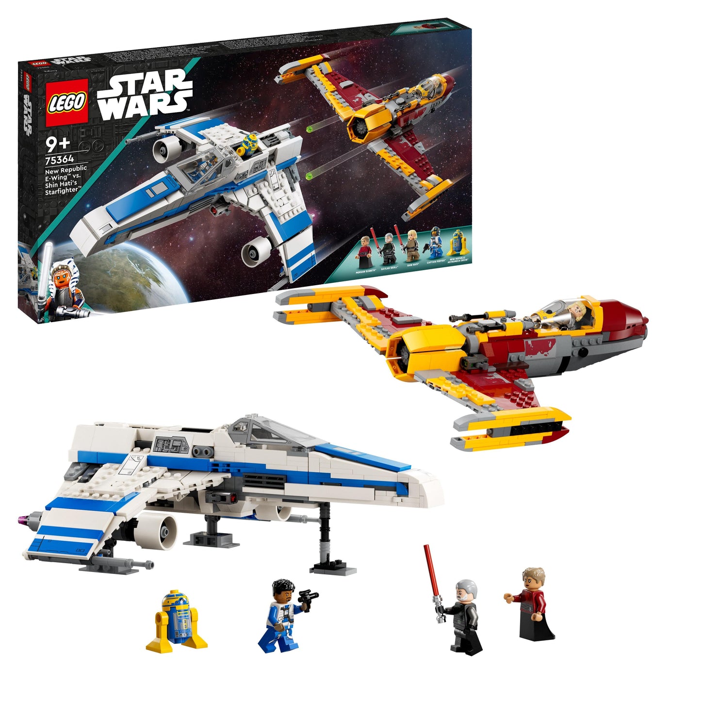 LEGO® Star Wars 75364 New Republic E-Wing™ vs. Shin Hatis Starfighter™