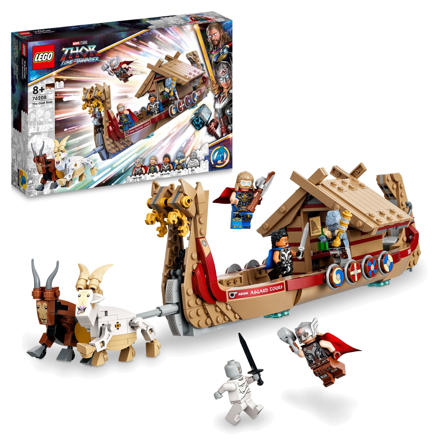 LEGO® Super Heroes 76208 Das Ziegenboot