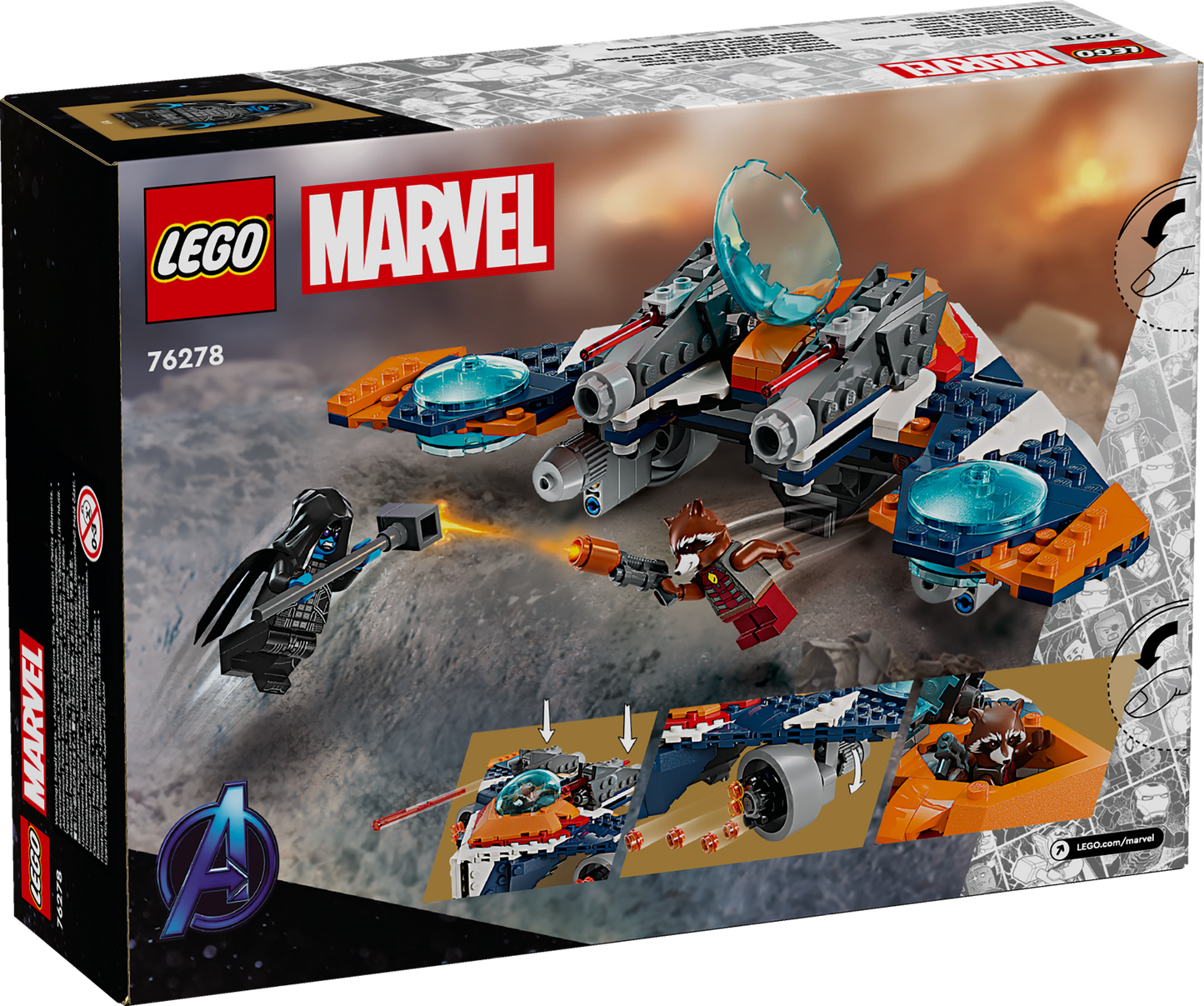 LEGO® Super Heroes 76278 Rockets Raumschiff vs. Ronan