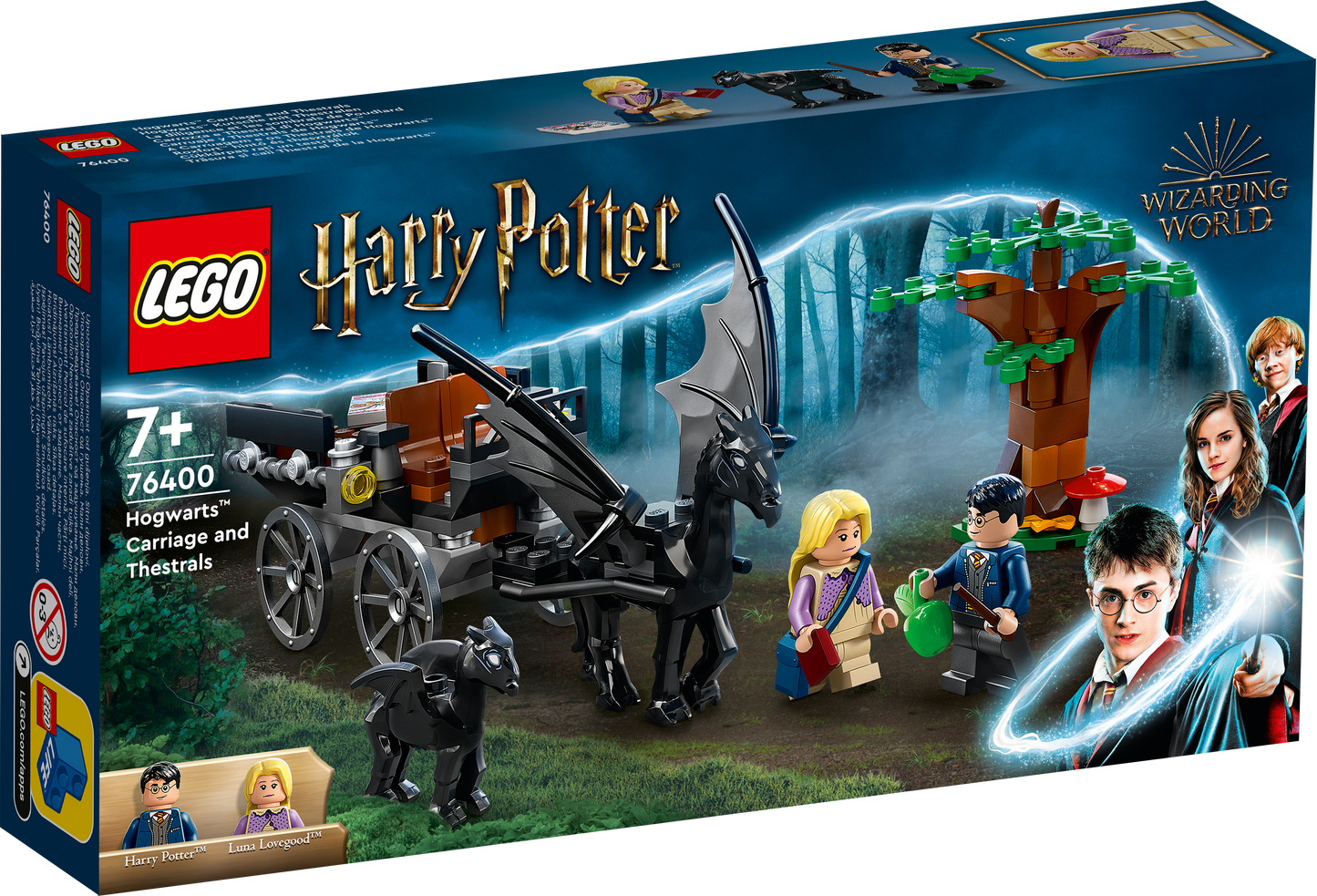 LEGO® Harry Potter 76400 Hogwarts™ Kutsche mit Thestralen