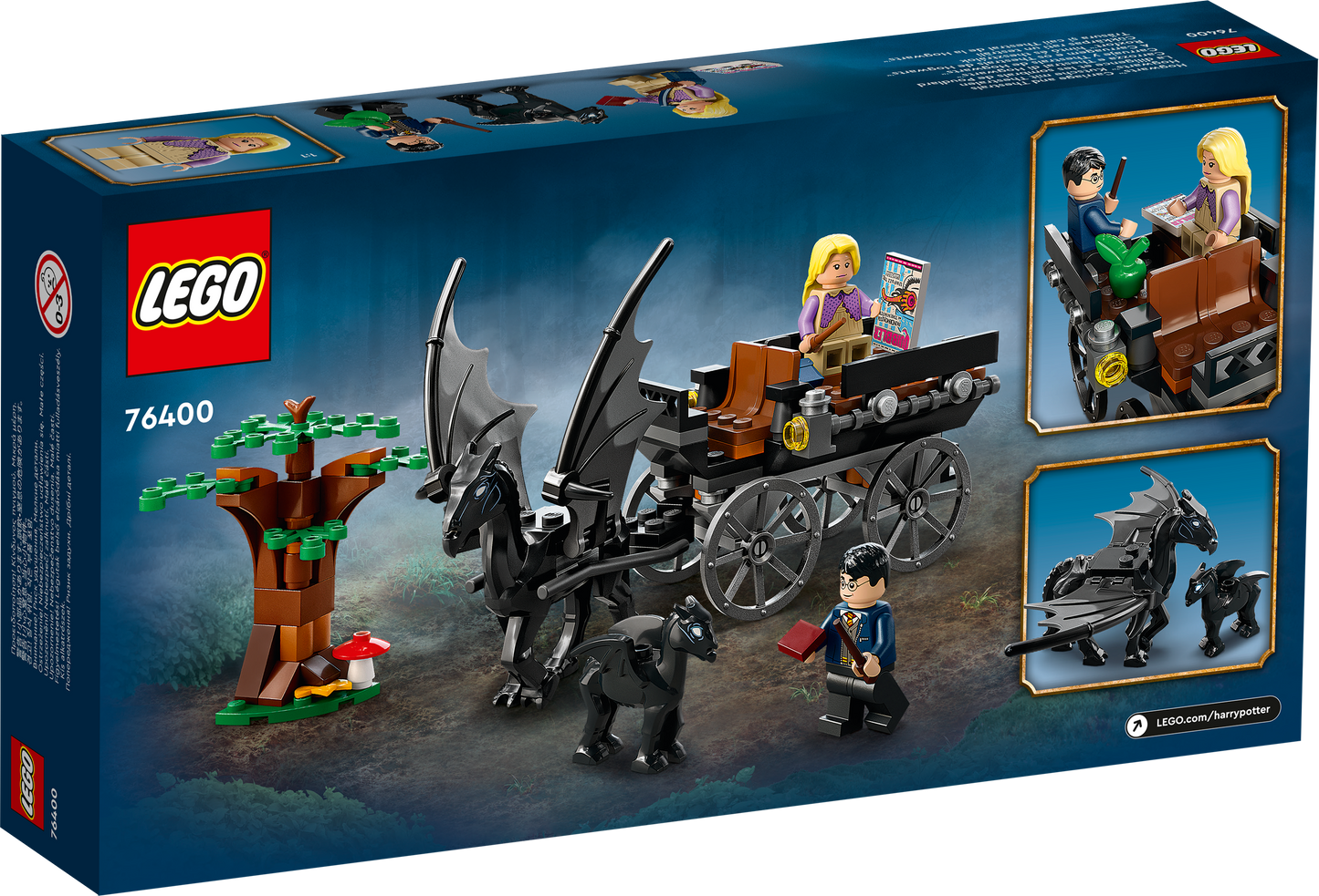 LEGO® Harry Potter 76400 Hogwarts™ Kutsche mit Thestralen