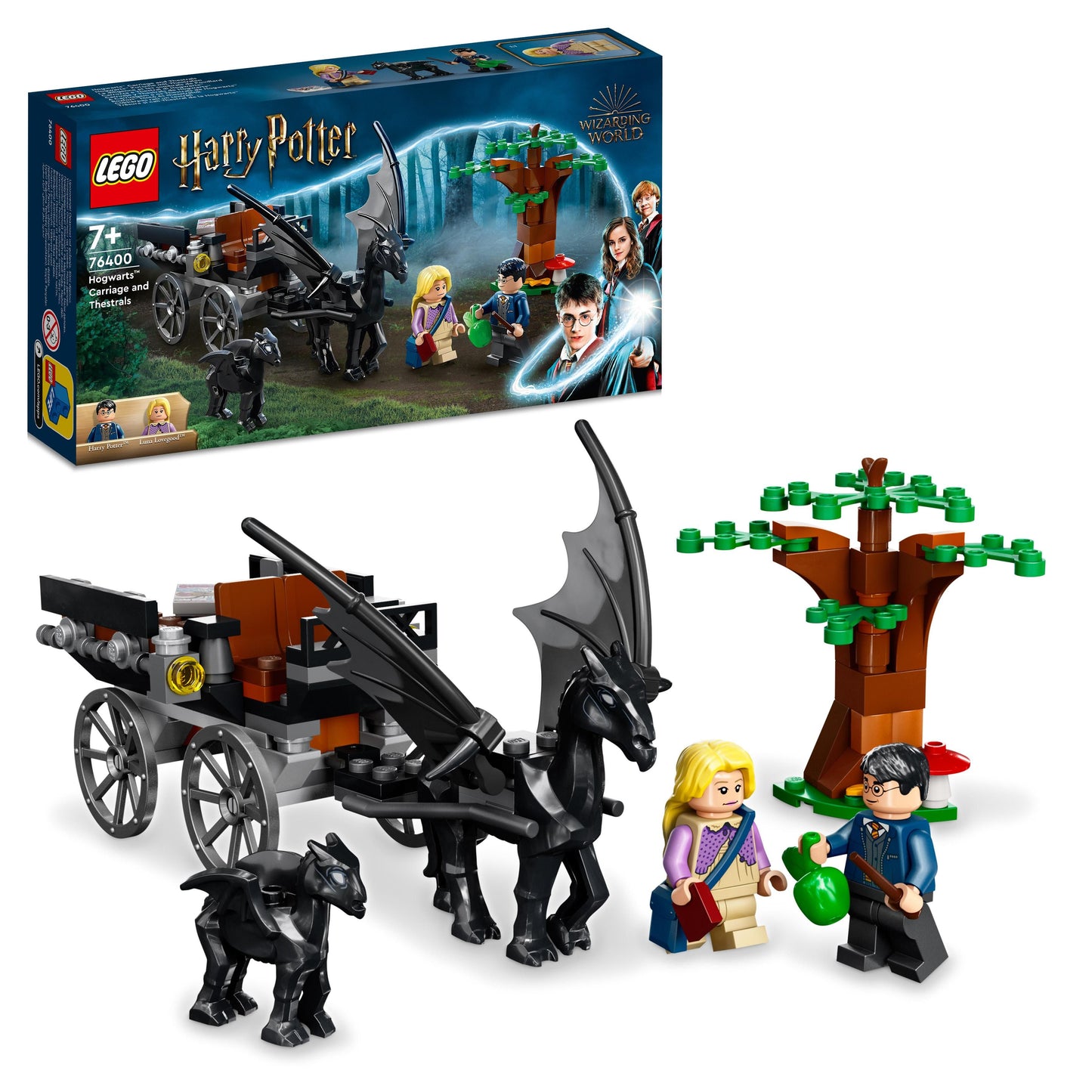 LEGO® Harry Potter 76400 Hogwarts™ Kutsche mit Thestralen