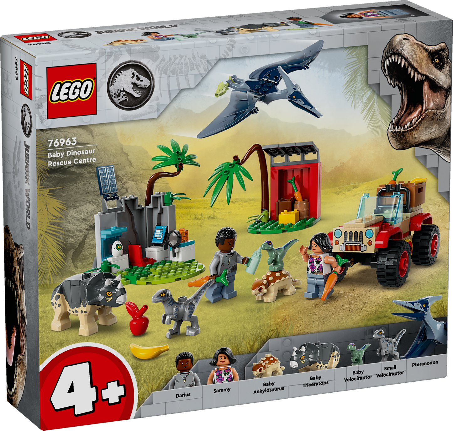 LEGO® Jurassic World 76963 Rettungszentrum für Baby-Dinos