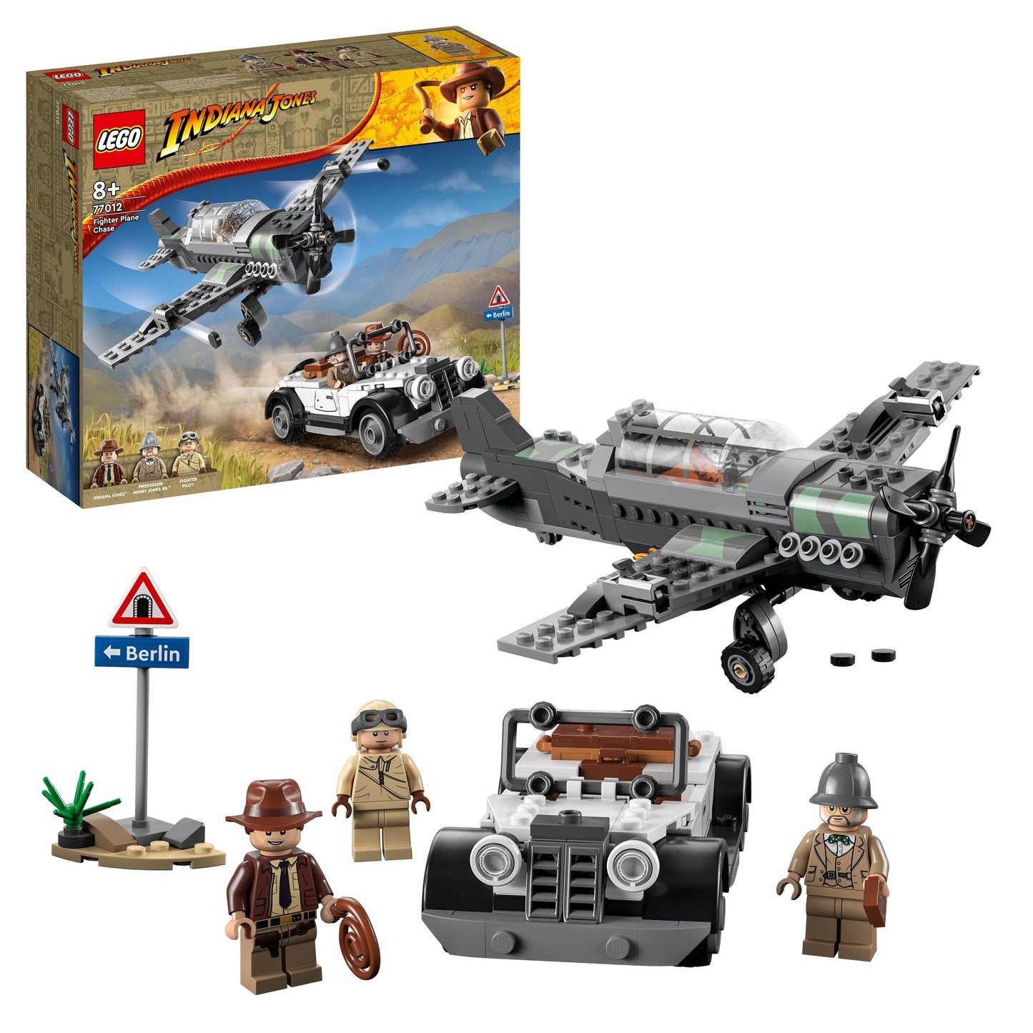 LEGO® Indiana Jones 77012 Flucht vor dem Jagdflugzeug