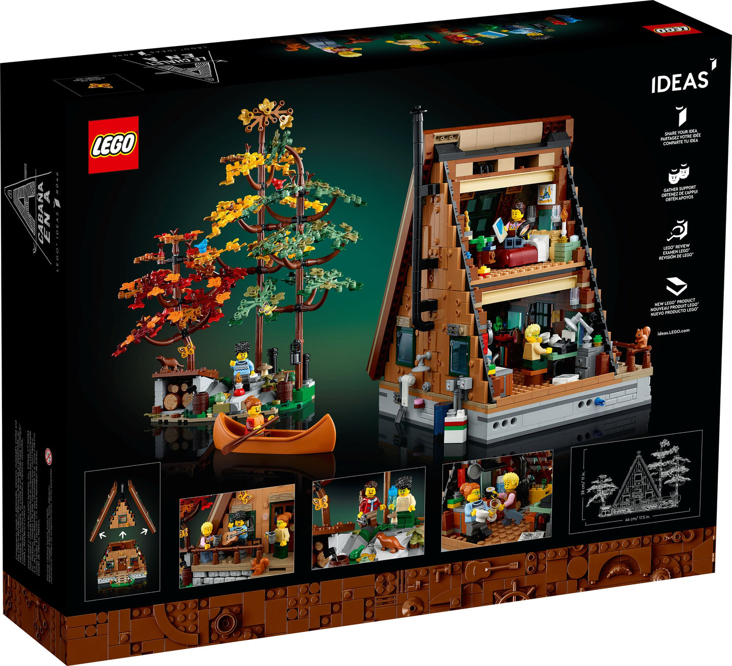 LEGO® Ideas 21338 Finnhütte