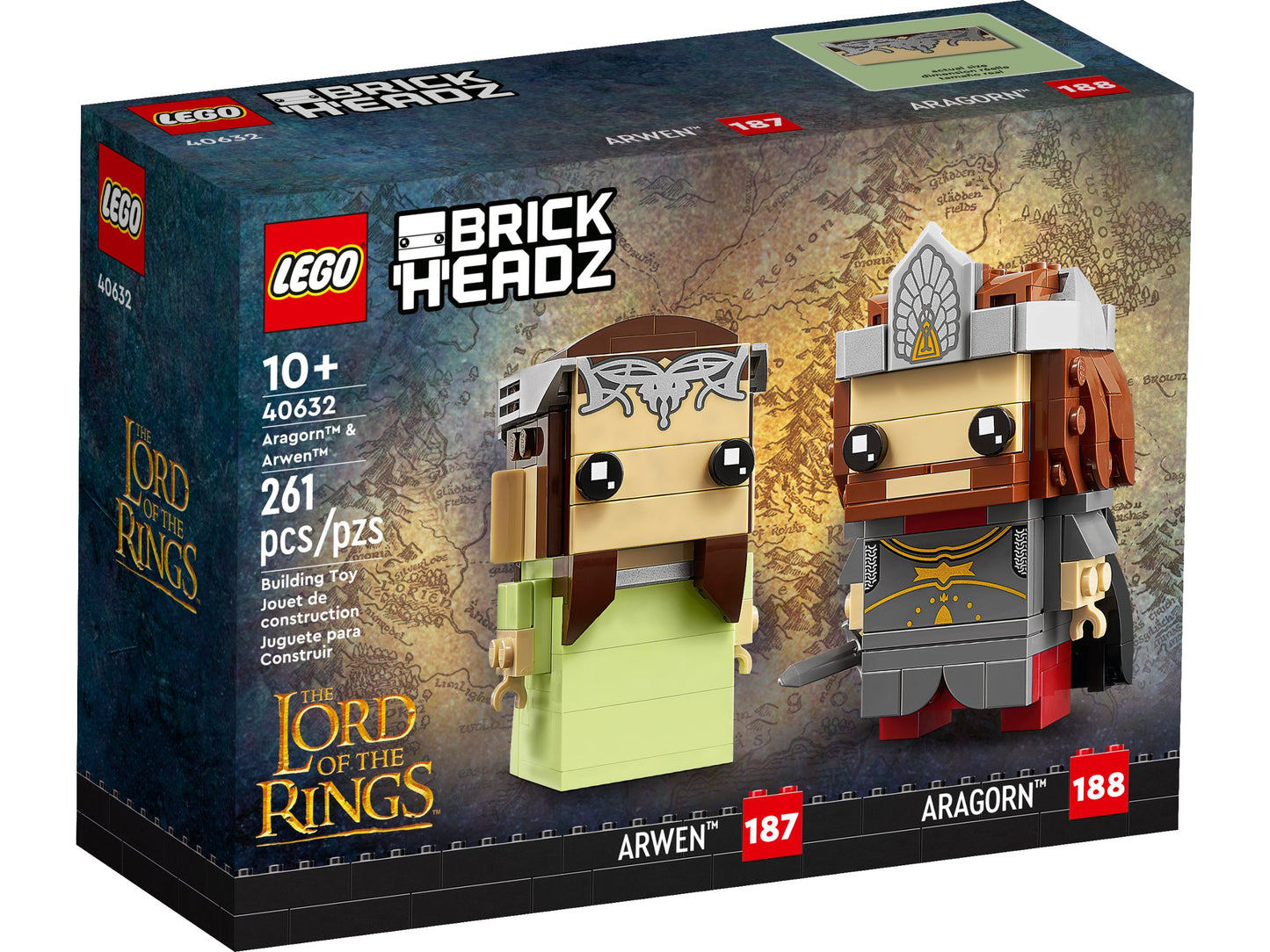 LEGO® BrickHeadz 40632 Aragorn™ und Arwen™