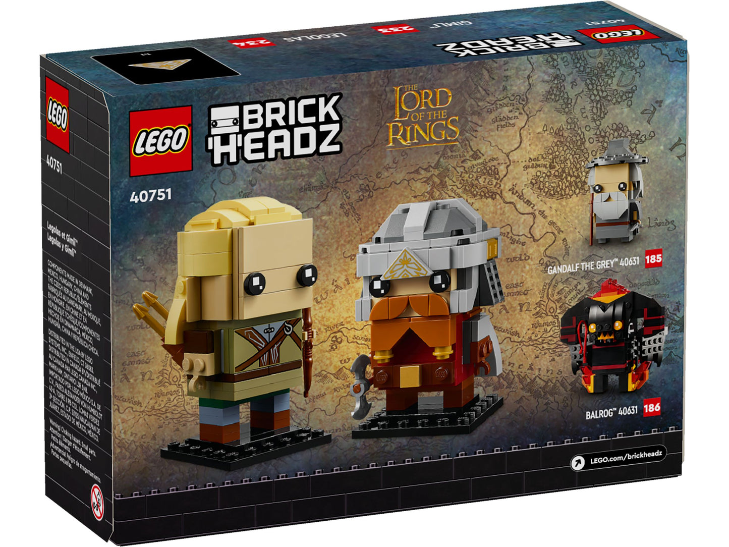 LEGO® BrickHeadz 40751 Legolas und Gimli™