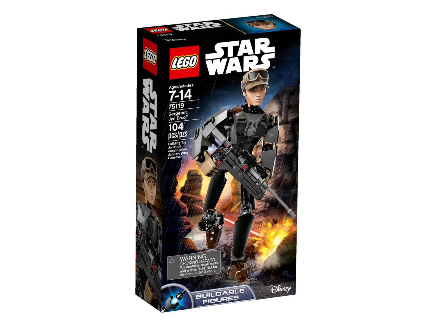 LEGO® EOL Star Wars Buildable Figures 75119 Sergeant Jyn Erso™