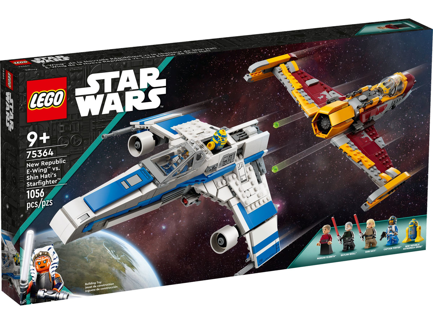 LEGO® Star Wars 75364 New Republic E-Wing™ vs. Shin Hatis Starfighter™