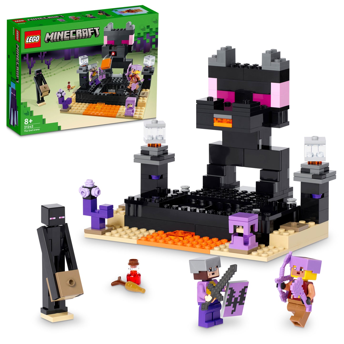 LEGO® Minecraft 21242 Die End-Arena