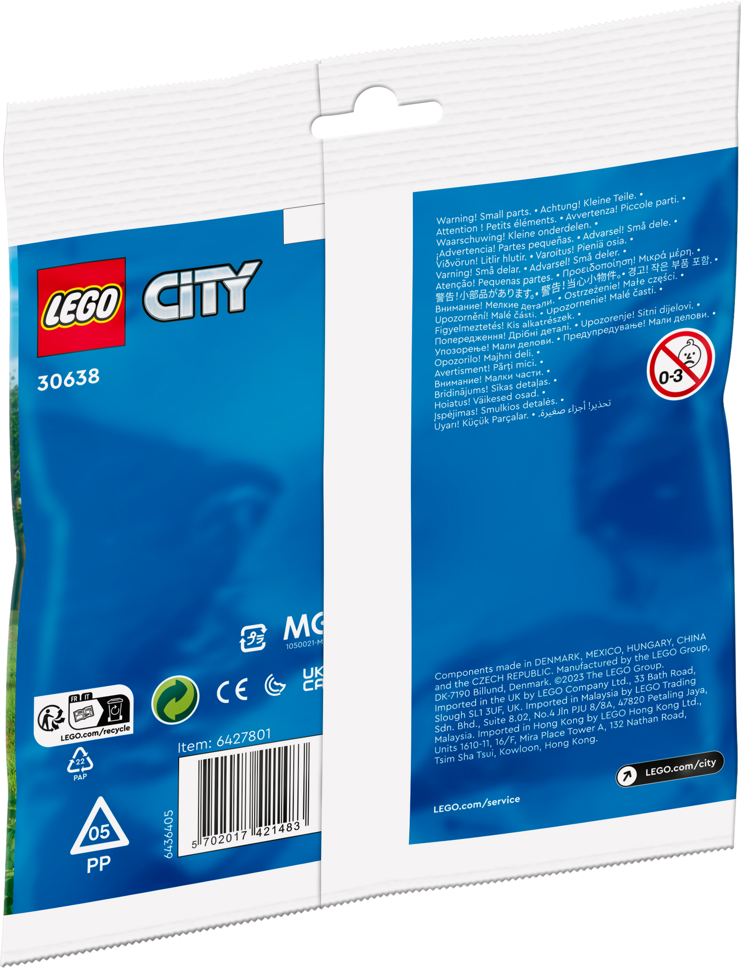 LEGO® City Polybag 30638 Fahrradtraining der Polizei