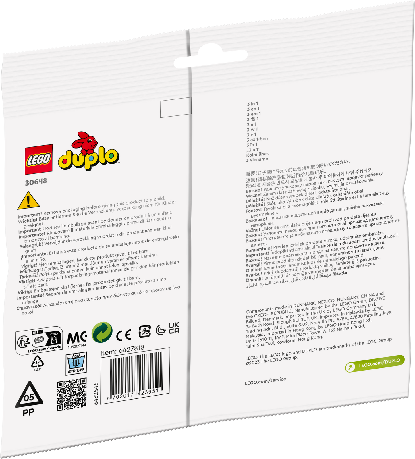 LEGO® Duplo Polybag 30648 Wal