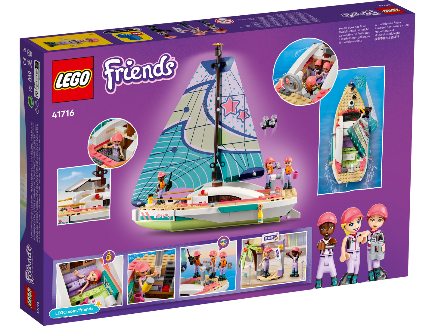 LEGO® Friends 41716 Stephanies Segelabenteuer