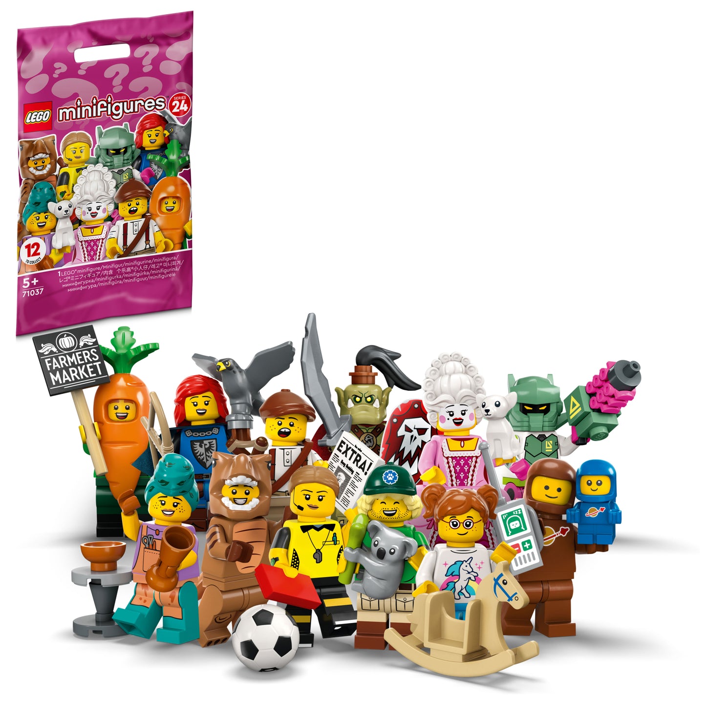 LEGO® Collectable Minifigures 71037 LEGO® Minifiguren Serie 24