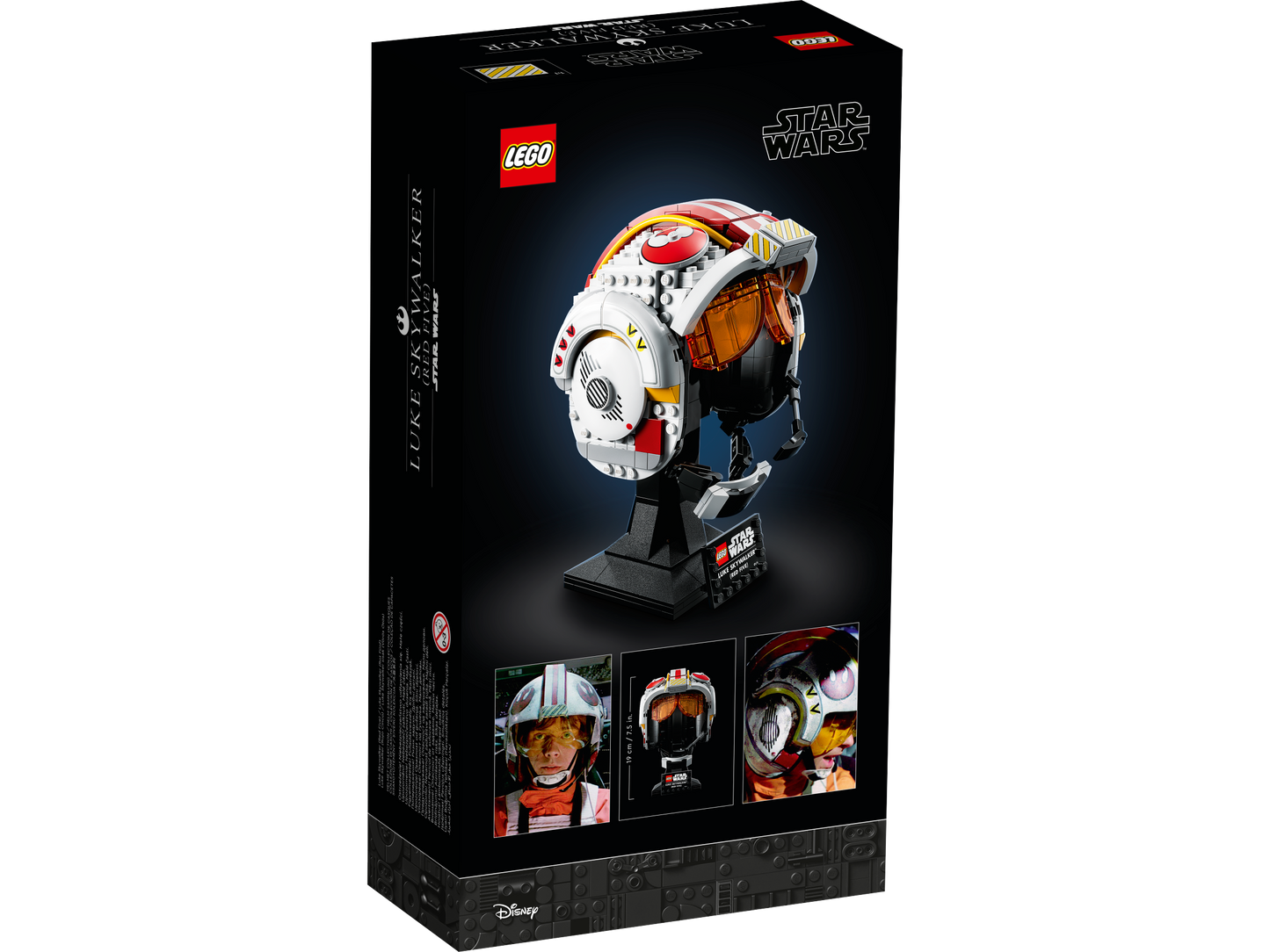 LEGO® Star Wars 75327 Helm von Luke Skywalker™ (Rot Fünf)