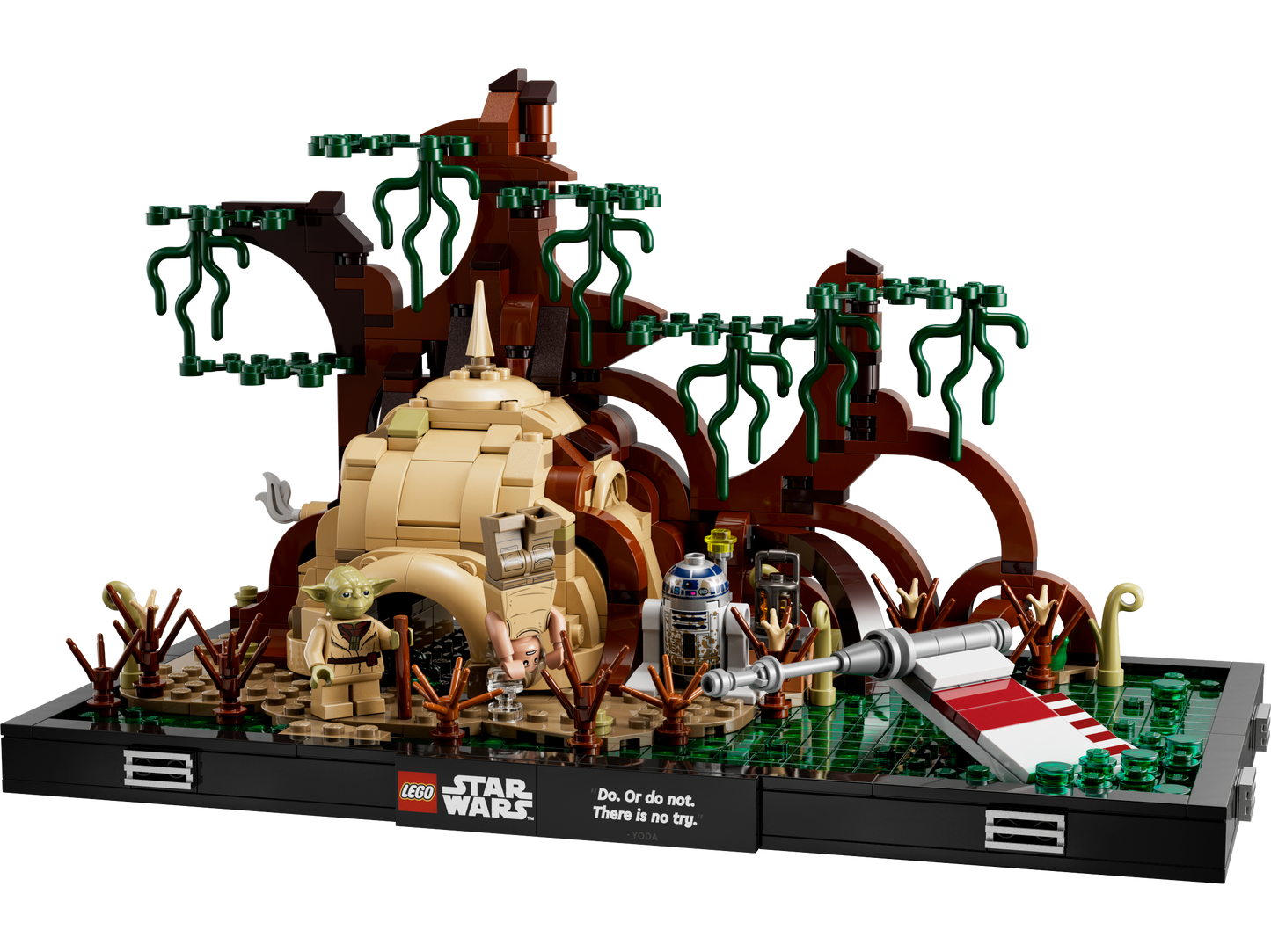 LEGO® Star Wars 75330 Jedi™ Training auf Dagobah™ – Diorama